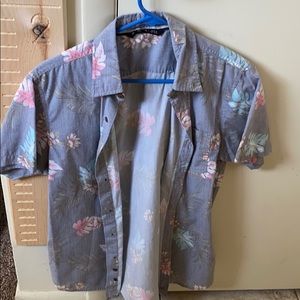 Casual floral button up